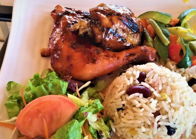 Caribbean resorts have access to very fresh ingredients. Sample the local fare.