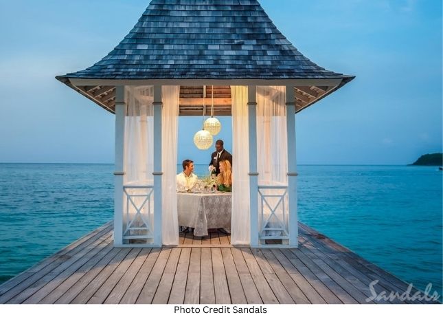 Definining luxury is up to you and what makes your vacation feel special, maybe it is a private romantic dinner on the pier over looking the water
