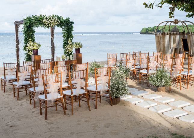 destination wedding on the beach