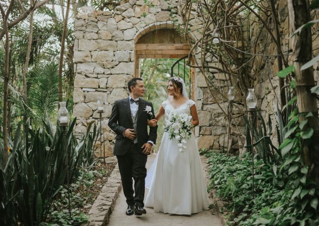 Taking Pictures in the garden at your resort