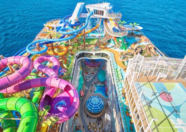 There is so much to see and do with the new mega ships coming out today.