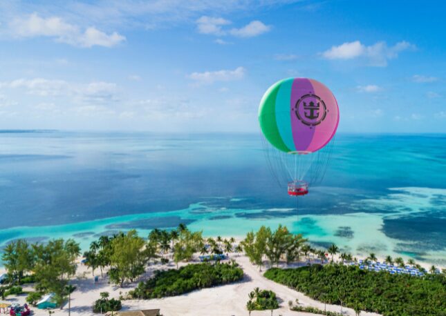 Cruise Lines have their own Private Island that is one beautiful beach day.