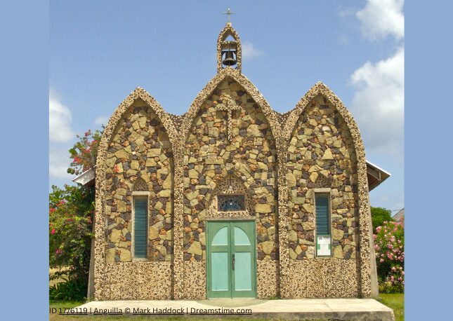 Why not visit the little stone church in Anguilla.