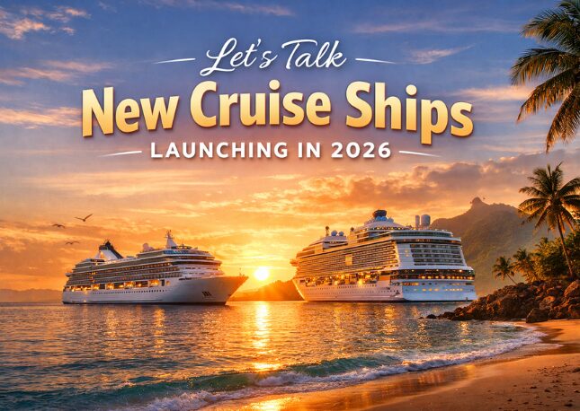 New Cruise Ships coming in 2026