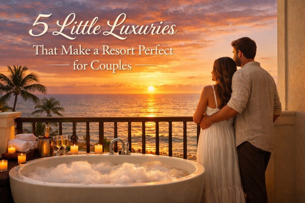 Planning a romantic getaway for couples often comes down to finding a resort that creates an intimate and relaxing atmosphere.