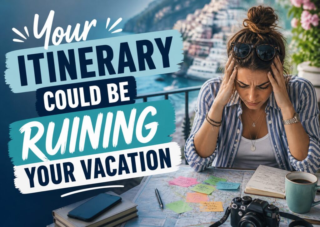 Your Itinerary could be what is ruining your vacation.