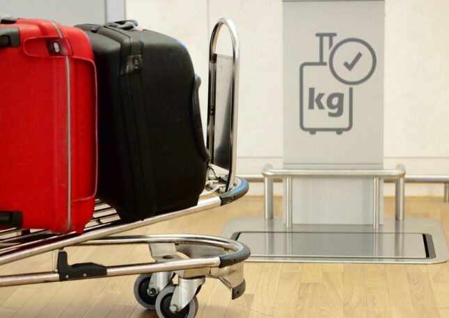 Know your luggage weight and size before arriving at the airport.