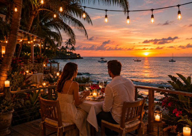 Private sunset dinners